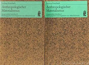 Bild des Verkufers fr Anthropologische Materialismus. Ausgewhlte Schriften I und II. Herausgegeben und eingeleitet von Alfred Schmidt. 2 volumes. zum Verkauf von Antiquariaat Isis