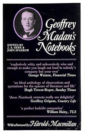 Seller image for Geoffrey Madan's Notebooks (Oxford Paperbacks) for sale by WeBuyBooks