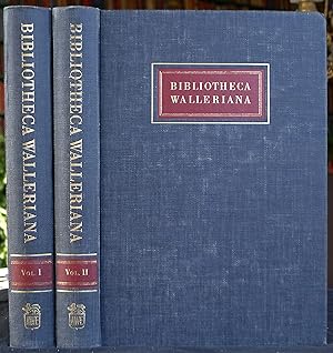 Image du vendeur pour Bibliotheca Walleriana. A Catalogue of the Erik Waller Collection. Vol I-II mis en vente par Gurra's Books