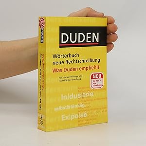 Bild des Verkufers fr Duden, Wo?rterbuch neue Rechtschreibung zum Verkauf von Bookbot