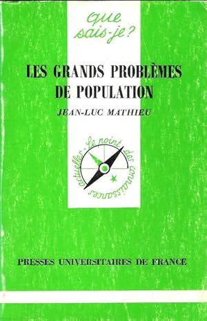 Seller image for Les Grands Problmes de Population for sale by Au vert paradis du livre