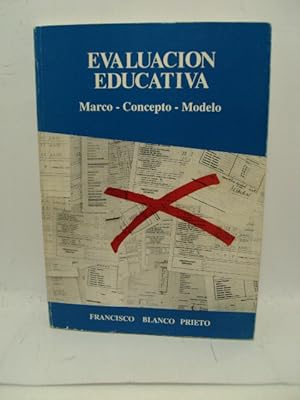 Imagen del vendedor de EVOLUCIN EDUCATIVA. Marco   Concepto - Modelo a la venta por LIBRERIA AZACAN