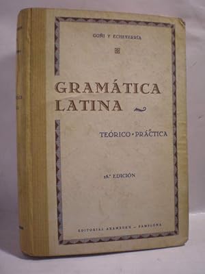 Gramática Latina teórico práctica