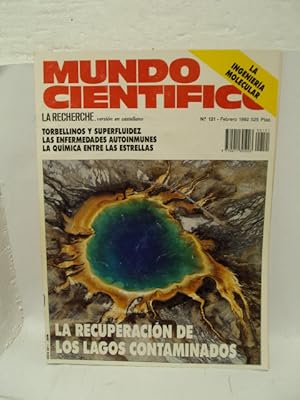Seller image for MUNDO CIENTFICO. LA ENERGA MOLECULAR. LA RECUPERACIN DE LOS LAGOS CONTAMINADOS. N121. FEBRERO 1992 for sale by LIBRERIA AZACAN