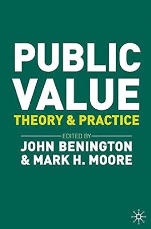 Immagine del venditore per Public Value: Theory and Practice venduto da WeBuyBooks