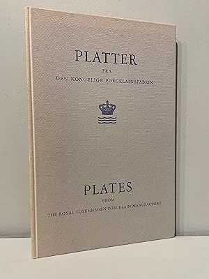 Image du vendeur pour Platter fra den Kongelige Porcelainsfabrik - Plates from the Royal Porcelain Manufactory. mis en vente par Antikvariat Atlantis Malm AB