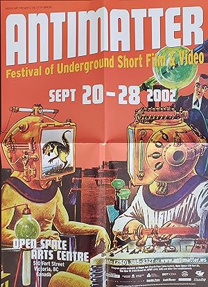 Antimatter 2002 Film Festival poster