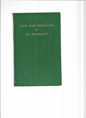 Bild des Verkufers fr LIFE AND MIRACLES OF ST. BENEDICT (Book Two Of The Dialogues). Translated By Odo J. Zimmermann, O.S.B. And Benedict R. Avery, O.S.B. zum Verkauf von Chris Fessler, Bookseller