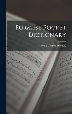 Seller image for Burmese Pocket Dictionary for sale by moluna