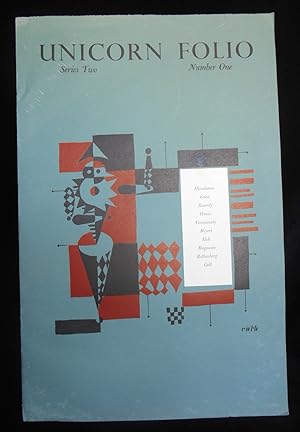 Imagen del vendedor de Unicorn Folio, Series Two, Number One. Broadsides in folder. Complete a la venta por Montecito Rare Books