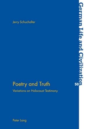 Immagine del venditore per Poetry and Truth venduto da BuchWeltWeit Ludwig Meier e.K.