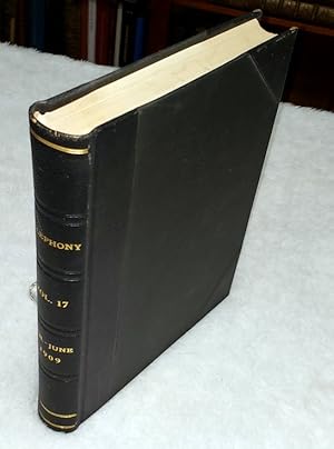 Telephony: An Illustrated Monthly Telephone Journal. Volume XVII. January to July, 1909