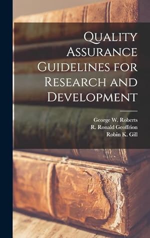 Imagen del vendedor de Quality Assurance Guidelines for Research and Development a la venta por moluna
