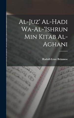 Bild des Verkufers fr Al-Juz' al-hadi wa-al-'ishrun min Kitab al-aghani (Arabic Edition) zum Verkauf von moluna