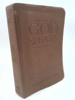 Imagen del vendedor de God Speaks Study Bible Brown Imitation Leather NET a la venta por ThriftBooksVintage