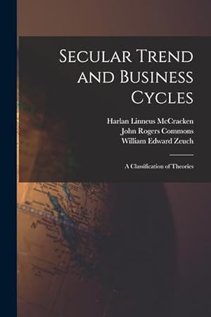 Bild des Verkufers fr Secular Trend and Business Cycles: A Classification of Theories zum Verkauf von moluna