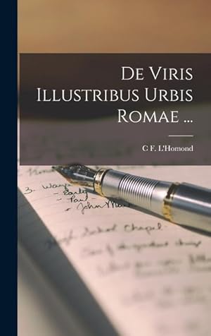 Bild des Verkufers fr De Viris Illustribus Urbis Romae . (Latin Edition) zum Verkauf von moluna