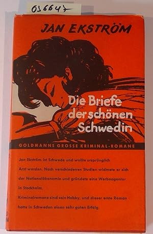 Seller image for Die Briefe der schnen Schwedin. Goldmanns Grosse Kriminal-Romane for sale by Antiquariat Trger
