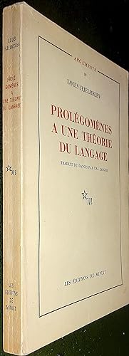 Seller image for Prolgomnes  une thorie du langage suivi de La Structure fondamentale du langage for sale by Le Chemin des philosophes