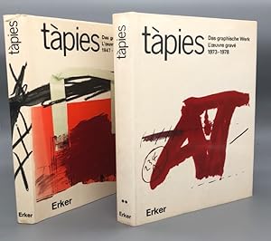 Imagen del vendedor de tpies. Das graphische Werk / L oeuvre grav 1947 1972 und 1973 1978 (2 Bnde). Werkverzeichnis. a la venta por Antiquariat an der Linie 3