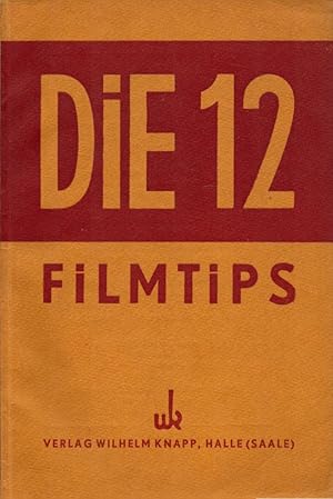 Bild des Verkufers fr Die 12 Filmtips. zum Verkauf von Buch von den Driesch