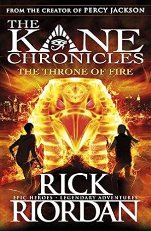Immagine del venditore per The Throne of Fire (The Kane Chronicles Book 2) venduto da WeBuyBooks 2