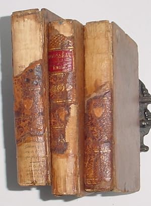 Image du vendeur pour Emile ou De L'Education, 3 volumes mis en vente par R Bryan Old Books