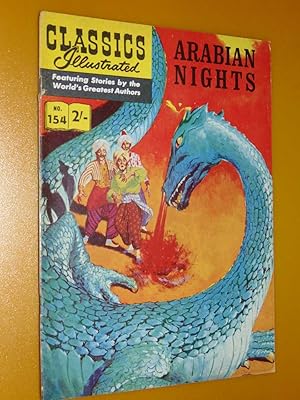 Classics Illustrated #154 Arabian Nights. Very Good/Fine 5.0