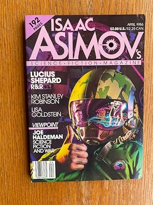 Bild des Verkufers fr Isaac Asimov's Science Fiction April 1986 zum Verkauf von Scene of the Crime, ABAC, IOBA