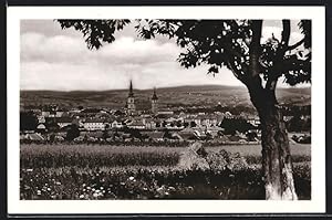 Ansichtskarte Wischau / Vyskov, Panoramablick zum Ort