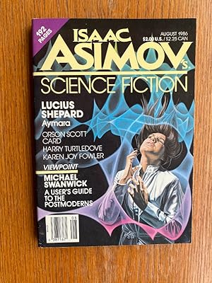 Image du vendeur pour Isaac Asimov's Science Fiction August 1986 mis en vente par Scene of the Crime, ABAC, IOBA