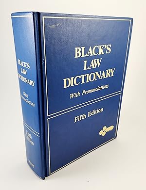 Imagen del vendedor de Black's Law Dictionary: Definitions of the Terms and Phrases of American and English Jurisprudence, Ancient and Modern, 5th Edition a la venta por R. Rivers Books