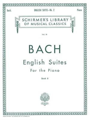Bild des Verkufers fr English Suites : Piano Solo zum Verkauf von GreatBookPrices