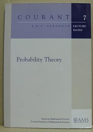 Probability Theory. (Lecture Notes in Mathematics, Vol. 7)