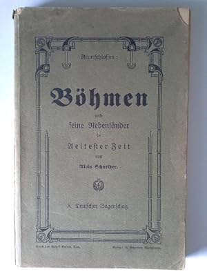 Bild des Verkufers fr Bhmen und seine Nebenlnder in aeltester Zeit. zum Verkauf von Herr Klaus Dieter Boettcher