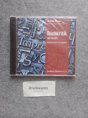 Buchkritik 1997 bis 2011: Belletristik, Sach- und Fachbücher [CD-Rom]. CD-Rom Wissen. Buchbesprec...