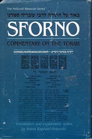 Immagine del venditore per Sforno: Commentary on Pirkei Avos venduto da Bookshop Baltimore