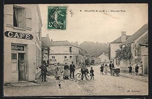 Carte postale Solers, Grande Rue