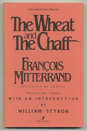Bild des Verkufers fr The Wheat And The chaff zum Verkauf von Between the Covers-Rare Books, Inc. ABAA