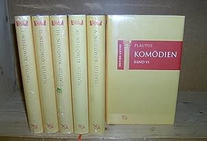 Komödien. Lateinisch und deutsch. Herausgegeben, übersetzt und kommentiert von Peter Rau. 6 Bände...