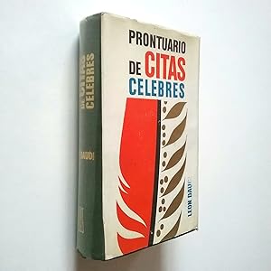 Seller image for Prontuario de citas clebres for sale by MAUTALOS LIBRERA