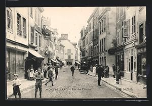 Carte postale Montbeliard, Rue des Fèbvres