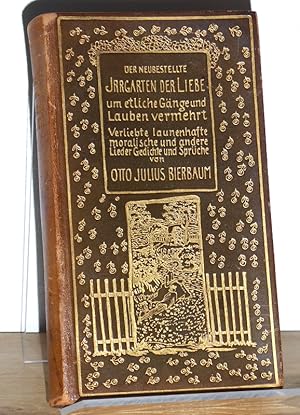 Bild des Verkufers fr Der neubestellte Irrgarten der Liebe. Um etliche Gnge und Lauben vermehrt; verliebte, launenhafte und andere Lieder/ Gedichte u. Sprche aus den Jahren 1885 bis 1905. zum Verkauf von Antiquariat Ballmert