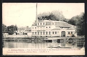 Carte postale Chateau-Thierry, Vue de l`Usine Couesnon et Cie