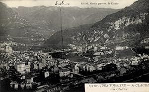 Ansichtskarte / Postkarte St Claude Jura, Vue Generale