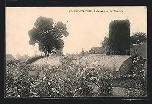 Carte postale Roissy-en-Brie, Le Fleuriste