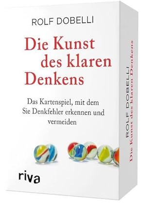 Bild des Verkufers fr Die Kunst des klaren Denkens (Spiel) : Das Kartenspiel, mit dem Sie Denkfehler erkennen und vermeiden zum Verkauf von AHA-BUCH GmbH