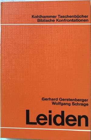 Bild des Verkufers fr Leiden. Nr.1004 zum Verkauf von books4less (Versandantiquariat Petra Gros GmbH & Co. KG)