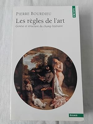 Imagen del vendedor de LES REGLES DE L'ART - GENESE ET STRUCTURE DU CHAMP LITTERAIRE a la venta por Librairie RAIMOND