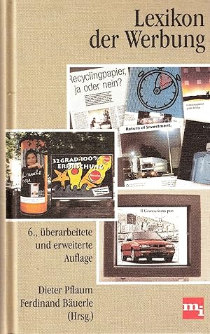 Bild des Verkufers fr Lexikon der Werbung Hrsg. Dieter Pflaum und Ferdinand Buerle zum Verkauf von Antiquariat Buchhandel Daniel Viertel